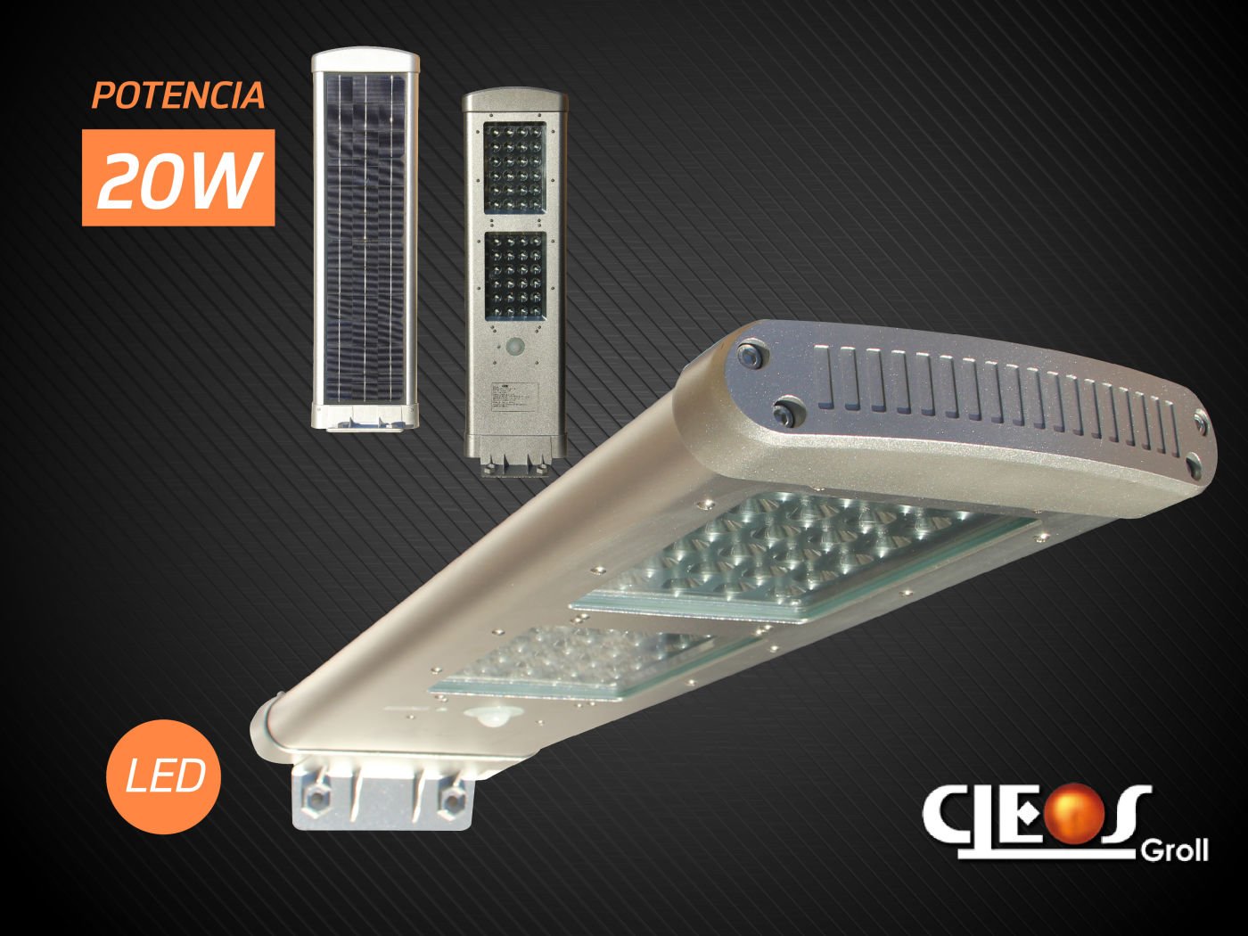 Luminaria Pública Solar Autónoma - Modo Inteligente Luminaria Pública Solar Autónoma - Modo Inteligente