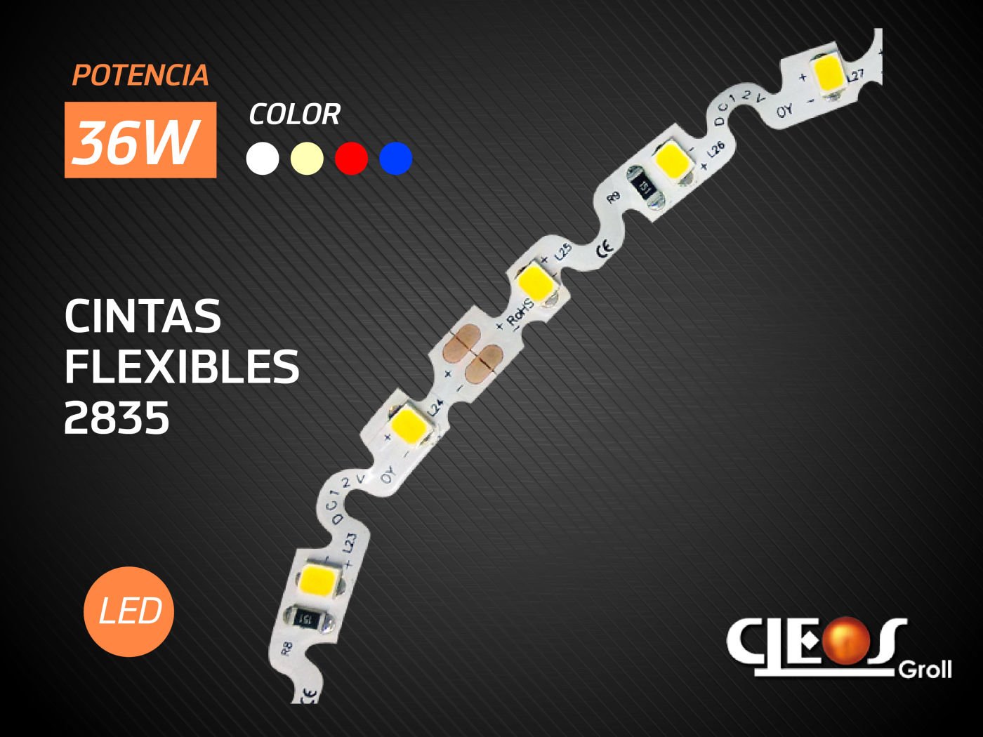 Cintas Flexibles 2835 Cintas Flexibles 2835