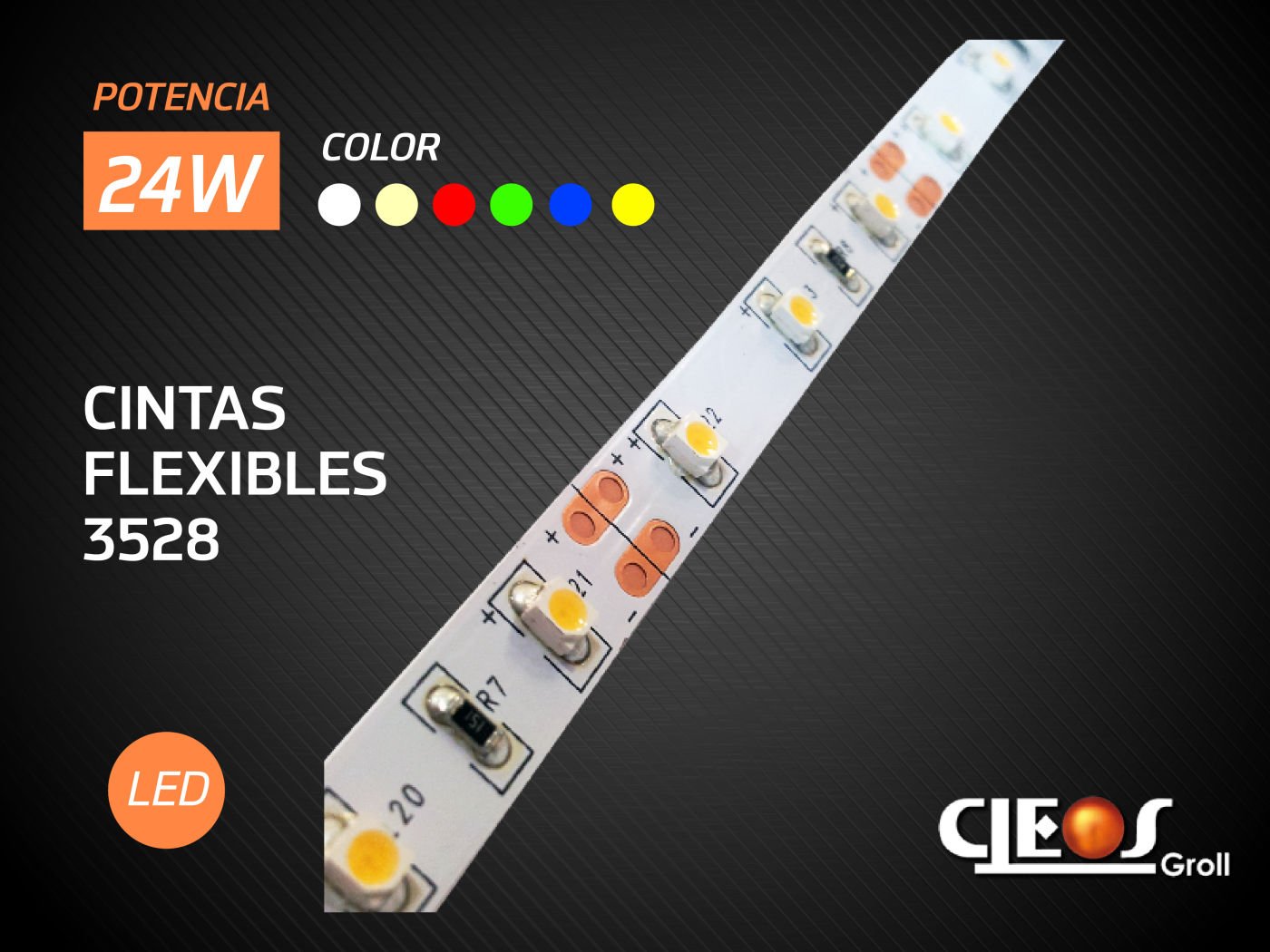 Cintas flexibles 3528 Cintas flexibles 3528