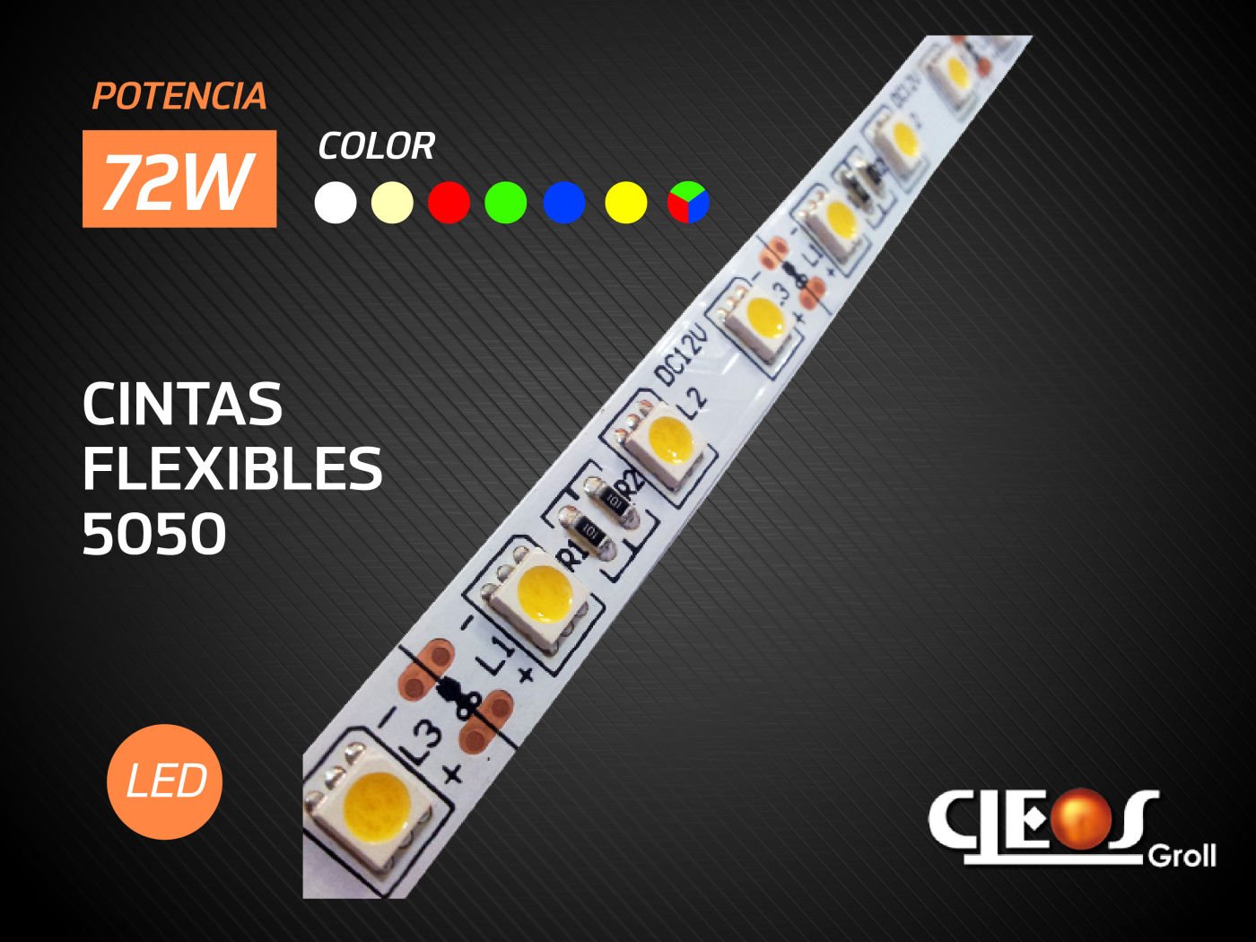 Cintas flexibles 3528 Cintas flexibles 3528