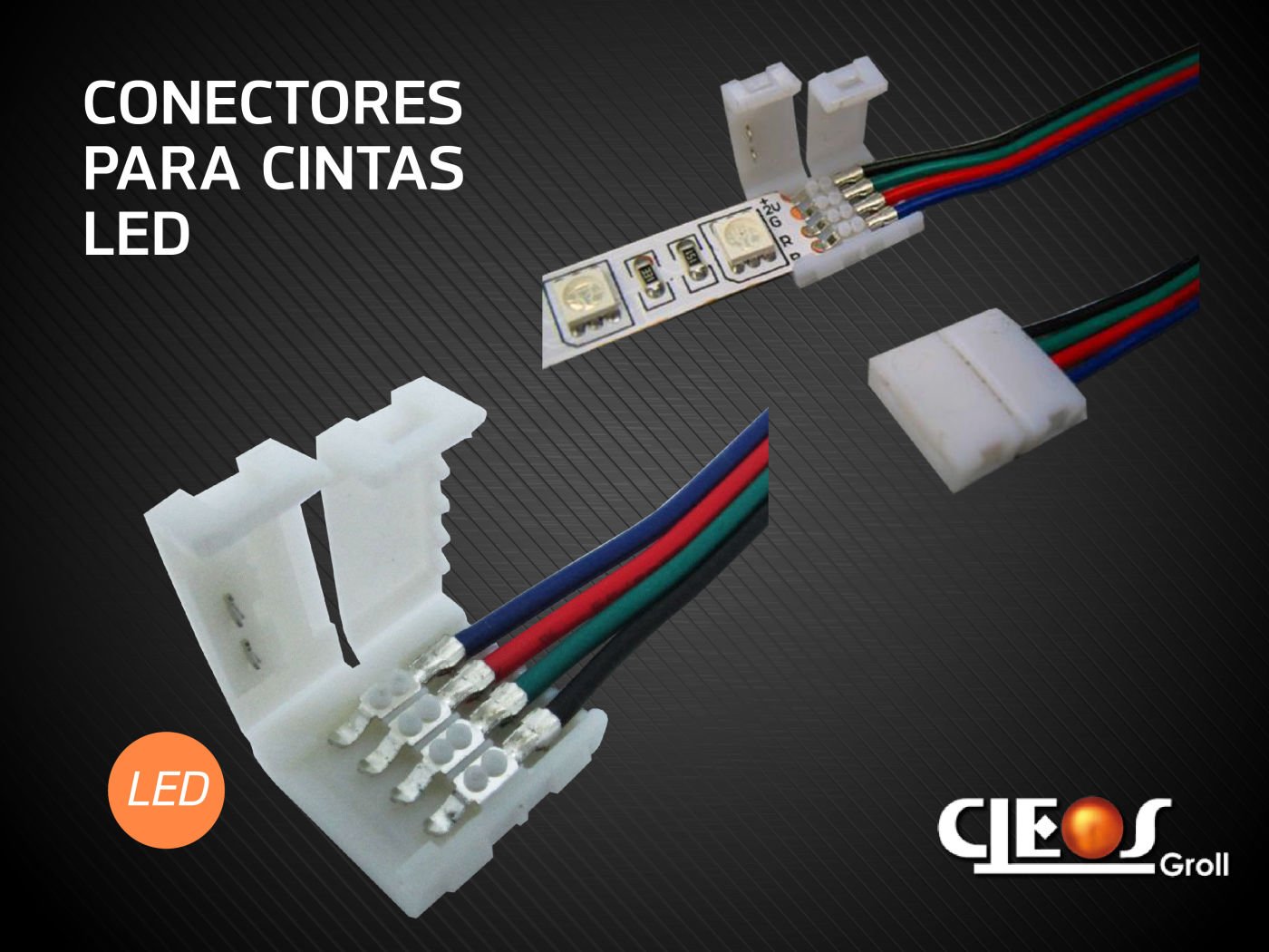 Conectores para cintas de led Conectores para cintas de led