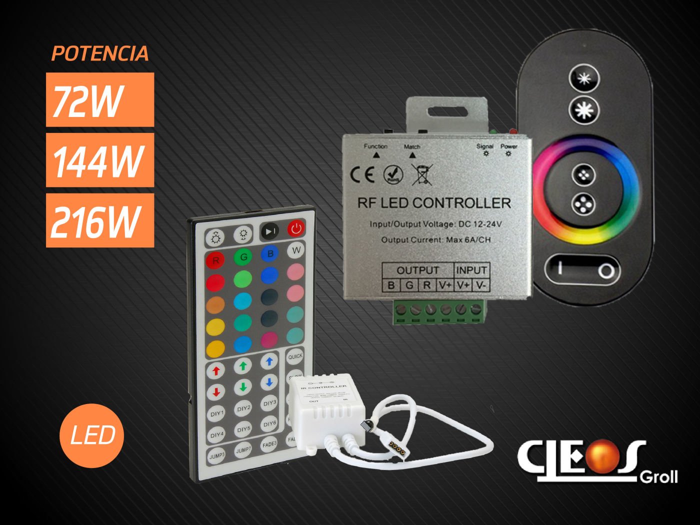 Controladores RGB Controladores RGB