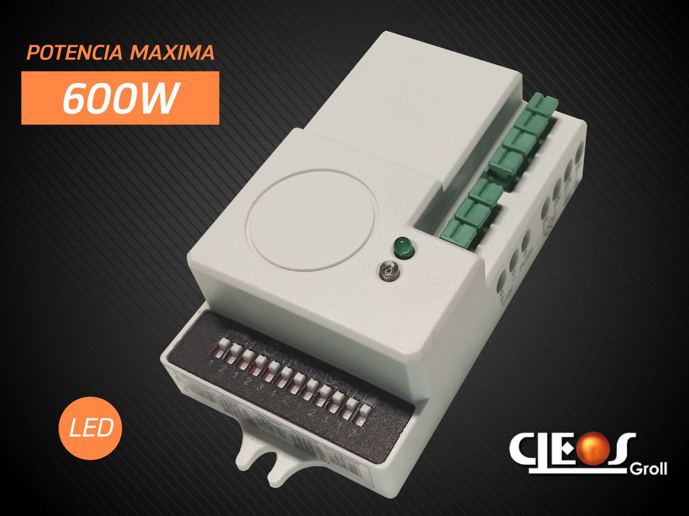 Sensor de Presencia Programable - IP20 Sensor de Presencia Programable - IP20