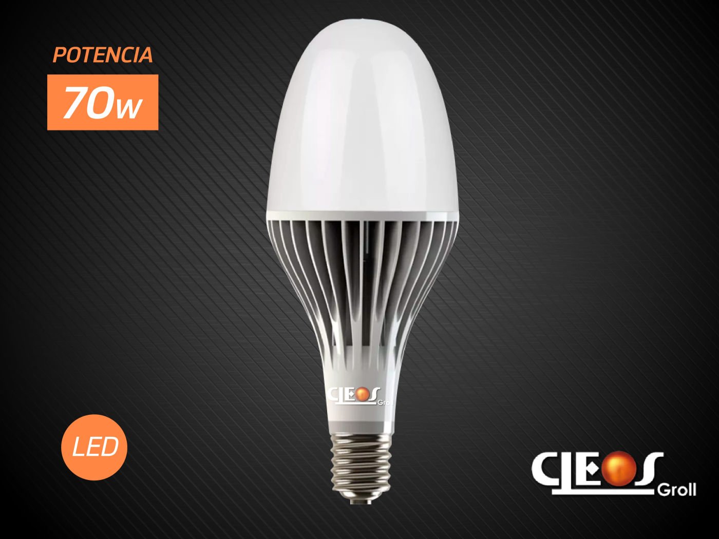 Lámpara de Led de Potencia de 70 E40