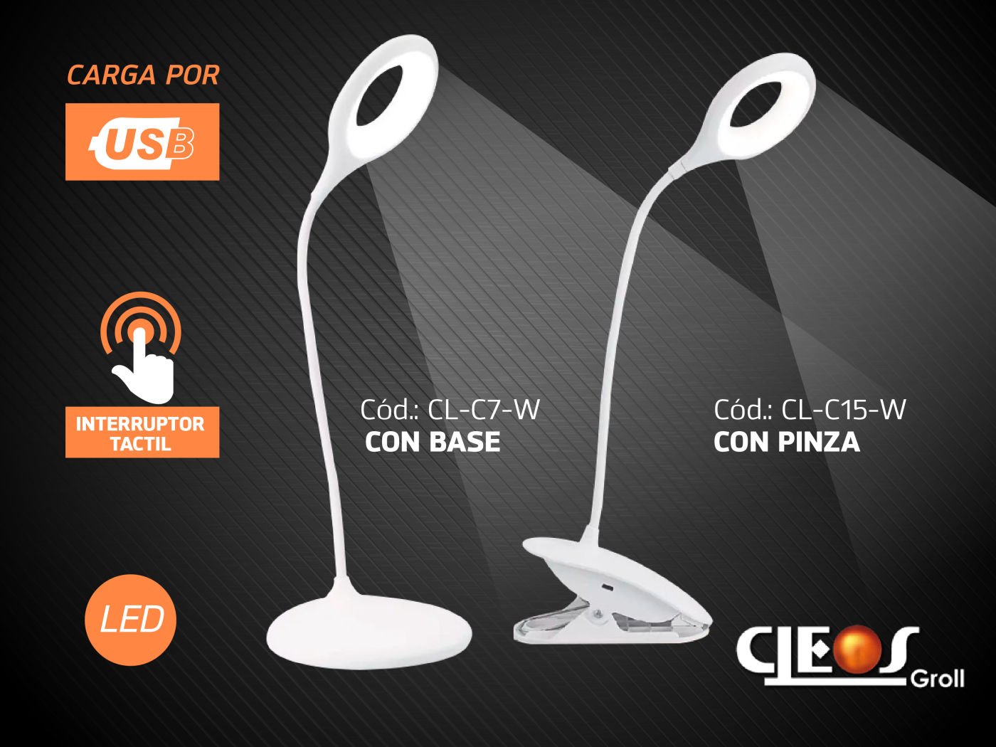 Lámpara de Escritorio LED-USB